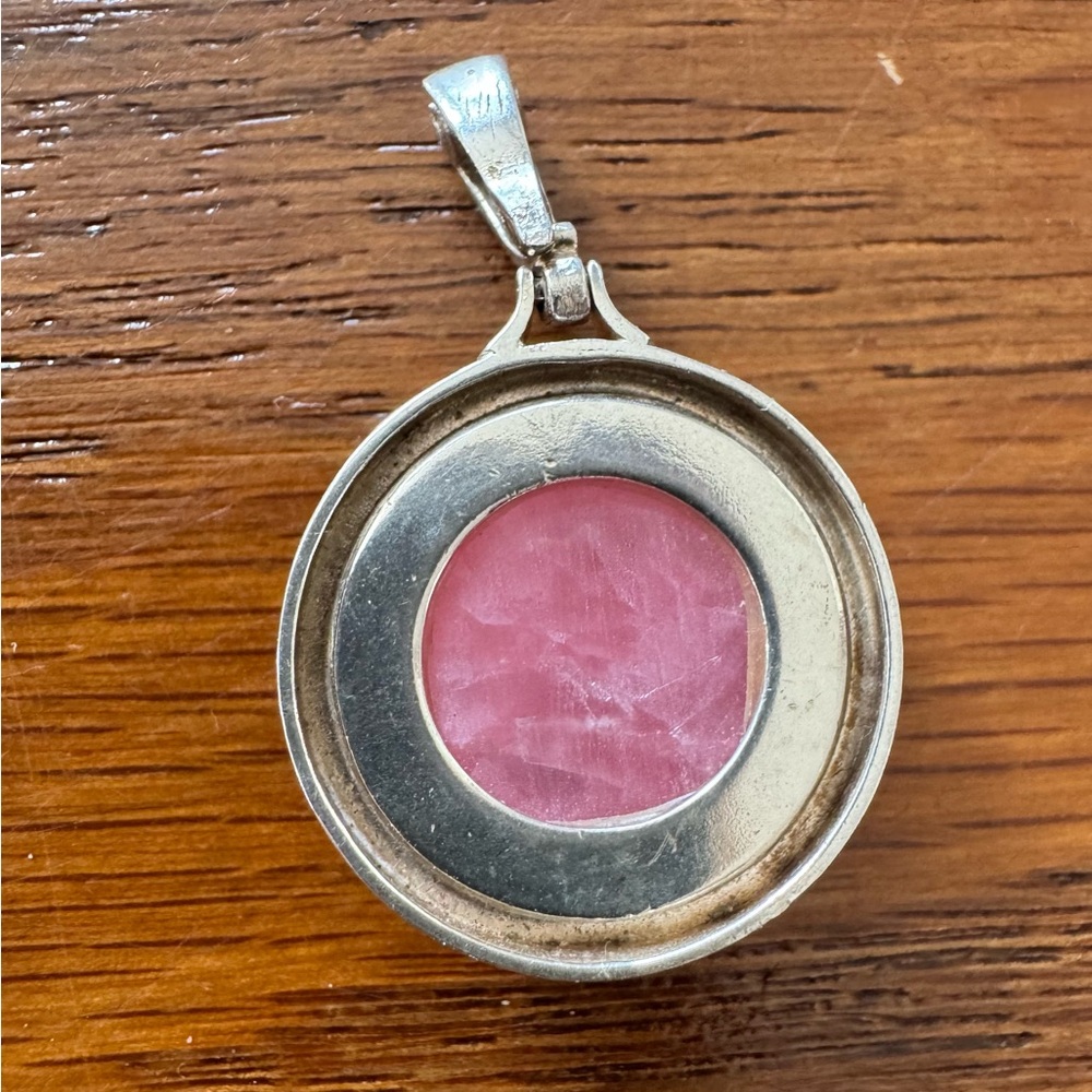 Pink Rhodocrosite Pendant - Picture 3 of 4